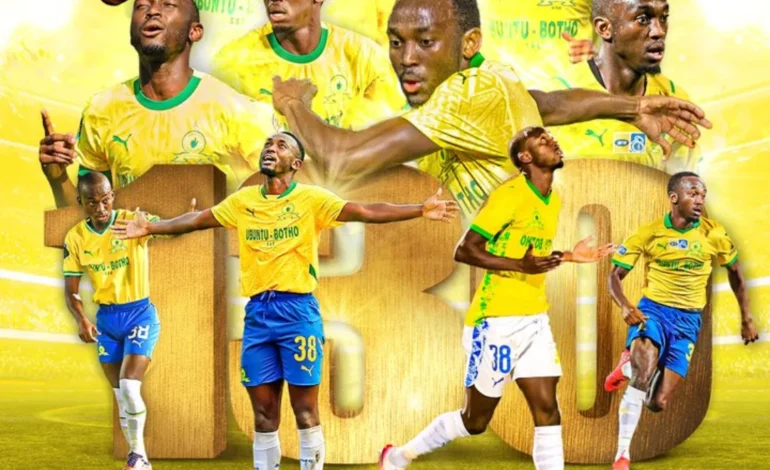 Peter Shalulile has scored goal 130, becoming the PSL’s top scorer of all time